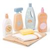 New Classic Toys 18370 Wooden Cleaning Detergents Set view 1