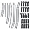 AXSPEED 1 Set Stainless Steel Link Rod Linkage 324mm Wheelbase Suspension Links Set Tie Rod End for 1/10 TRX-4 TRX-6 RC Crawler Car view 1
