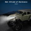QIYHBVR RC Cars Remote Control Car 4WD 1:14 Scale Monster Truck for Kids Adults, All Terrain Off Road Truck RTR RC Crawler,with LED Light Gifts for Boys view 2