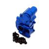 Aluminum Rear Transmission Case Gear Box for Losi Mini-T 2.0 LOS212017 Blue view 4
