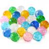 Ayfjovs 24PCS Glitter Bouncy Balls for Kids Party Favors, 32mm 6 Colors Rubber Bounce Balls Bulk, Easter Bag Filling, Easter Basket Stuffers view 1