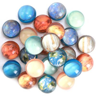 Ayfjovs 24PCS, 32mm Solar System Planets Bouncing Balls for Kids, Rubber Bounce Balls Christmas Bag Filling, Classroom Prizes, Space Party Toys