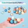 Ayfjovs 24PCS, 32mm Solar System Planets Bouncing Balls for Kids, Rubber Bounce Balls Christmas Bag Filling, Classroom Prizes, Space Party Toys view 4