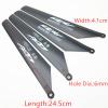 DKNTZO RC Helicopter Blade, 24.5cm Main Proepeller Blades Props Rotors A B Fan Paddles, 8pcs 4A4B, for RC Toys Helicopter Airplane Spare Parts Accessories view 2