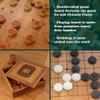 BambooMN Premium Bamboo Chinese Chess & Go Reversible Game Board view 3