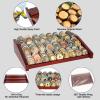 DecoWoodo 4 Rows Challenge Coin Holder Display & 12 Rows Challenge Coin Display Stand view 4