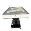 Automatic Mahjong Table White Color. Utral-Thin Roller Coaster Folding Style with 40mm No-Numberes Chinese Style Tiles Built-in Hard Table Cover Included view 1