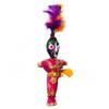 Artisan Owl New Orleans Novelty Voodoo Doll Souvenir with White and Black Pins (Pink) view 3