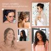 blinger Shimmer Crystal Refill Pack  as seen on Shark Tank | 5 Discs  75 Precision-Cut Glass Crystals | Hair-Safe Accessories | Styling Tool Not Included| Light Scarlet 4 mm view 4