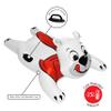 CocoNut Outdoor- 54 Polar Bear Racer Inflatable Snow Tube- Heavy Duty Snow Sled with Sturdy Handles for Kids, Teens and Adults-Cold Resistant Toboggan -Lightweight Tube for Boys and Girls view 3
