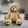 Anico 36" Tall (3 Foot) Big Plush Beige Bear, Stuffed Animal, Teddy Bear with Smiling Face. Premium Stuffed Toy Teddy Bear, Perfect for Girlfriend, Kids, Valentine's Day, Christmas! view 3