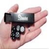 Black Aluminum Alloy 5 Piece Six Sided 16mm Dice Set w/ Metal Storage Case view 1