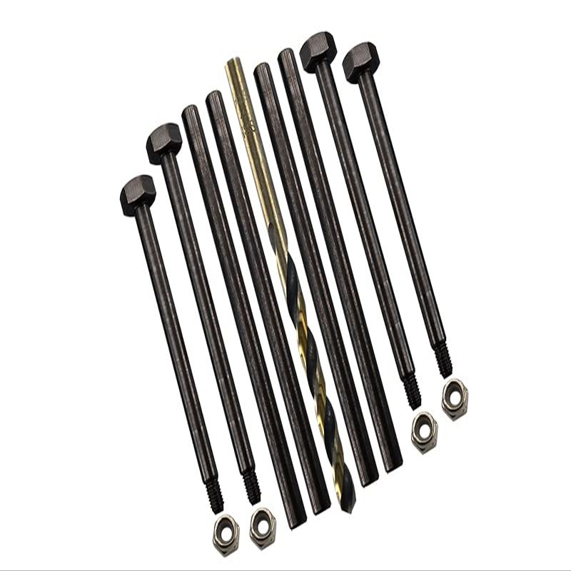 GPM Medium Carbon Steel Completed Inner and Outer Pins for Original Suspension for TRAXXAS 1/8 4Wd Sledge Monster Truck-95076-4