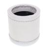 WE Games Professional Handmade White Leather Dice Cup Set, Comes with 5 Standard Game Dice & Cloth Bag, Dice Roller for Liars Dice Farkle & Board Games, Durable Stitched Dice Cups view 3