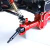 OGRC 2Pcs Steel Front Axle Drive Shaft SCX24 CVD Set for 1/24 Axial SCX24 C10/JLU/Bronco/Gladiator/Deadbolt Upgrades Parts (+4mm) view 2