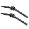 OGRC 2Pcs Steel Front Axle Drive Shaft CVD Set for Axial SCX24 C10/JLU/Bronco/Gladiator/Deadbolt Upgrades Parts (Regular) view 1