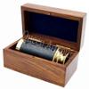 Queen Armour Beautiful Miniature Handcrafted Handheld Brass Telescope with Rosewood Box Pirate Navigation Gifts (6 Inches, Polished Brass) view 3