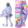 Barbie Cutie Reveal Doll with Purple Hair & Poodle Costume, 10 Suprises Include Accessories & Mini Pet (Styles May Vary) view 1