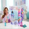 Barbie Cutie Reveal Doll with Purple Hair & Poodle Costume, 10 Suprises Include Accessories & Mini Pet (Styles May Vary) view 2