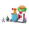 Fisher-Price Imaginext DC Super Friends Batman Toy Color Changers The Joker Funhouse Playset for Preschool Pretend Play Kids Ages 3+ Years view 4