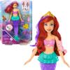 Mattel Disney Princess Toys, Ariel Swimming Mermaid Fashion Doll with Color-Change Hair & Tail, Inspired by The Little Mermaid Movie (Amazon Exclusive) view 1