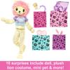 Barbie Cutie Reveal Doll with Blonde Hair & Lion Plush Costume, 10 Suprises Include Accessories & Pet (Styles May Vary) view 3