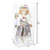 Better Display Cases Clear Acrylic Figure Display Case for Figurine Miniature Doll Bobblehead or Action Figure, Doll Stands (Vertical or Horizontal) Display Box ,DIM: 7" L x 7" W x 18" H. (D08/A102) view 2