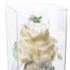 Better Display Cases Clear Acrylic Figure Display Case for Figurine Miniature Doll Bobblehead or Action Figure, Doll Stands (Vertical or Horizontal) Display Box ,DIM: 7" L x 7" W x 18" H. (D08/A102) view 3