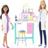 Barbie Careers Playset, Science Lab with 2 Scientist Fashion Dolls, Bench & 10+ Accessories (Amazon Exclusive) view 1