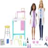 Barbie Careers Playset, Science Lab with 2 Scientist Fashion Dolls, Bench & 10+ Accessories (Amazon Exclusive) view 2