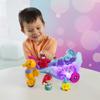 Fisher-Price Little People Toddler Toy Disney Princess Ariel's Light-Up Sea Carriage Musical Vehicle for Pretend Play Ages 18+ Months view 2