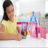 Mattel Disney Frozen Toys, Anna Doll House Stackable Castle with Small Doll, Olaf Figure & 7 Furniture & Accessories, Inspired by the Movie view 2