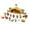 Fisher-Price Little People Toddler Toy Nativity Set with Music Lights & 18 Pieces for Christmas Pretend Play Kids Ages 1+ Years view 1