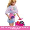 Barbie Stylist Doll & 14 Accessories, Blonde Barbie "Malibu" Fashion Doll On-set with Cart, Smock, Makeup Palette, Pet Puppy & More view 3