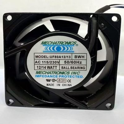 1 PCS UF80A12/13-BWH 115/230V 12/14W 808038mm Cooling Fan