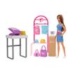 Barbie Doll & Accessories, Make & Sell Boutique Playset with Display Rack, Create Foil Designs view 1