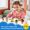 Fisher-Price Little People Toddler Toys Disney Princess Story Duos 8-Piece Figure Set for Pretend Play Kids Ages 18+ Months view 2
