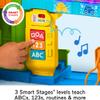 Fisher-Price Little People Toddler Toy Light-Up Learning Garage Playset with Smart Stages, Car & Ramp for Pretend Play Kids Ages 1+ Years view 3