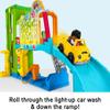 Fisher-Price Little People Toddler Toy Light-Up Learning Garage Playset with Smart Stages, Car & Ramp for Pretend Play Kids Ages 1+ Years view 4