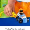 Fisher-Price Little People Hot Wheels Toddler Toy Race and Go Track Set with Lights Sounds & 2 Cars for Pretend Play Kids Ages 18+ Months view 4