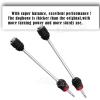 ARRCat Drive Shaft CVD Upgrades Parts for 1/10 T-Maxx/E-Maxx/Revo,4PCS Front Rear #45 Steel Axles Driveshafts Hop-up,Replace #5451R,Black view 3