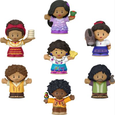 Fisher-Price Little People Toddler Toy Disney Encanto Figure Set, 7 Characters for Preschool Pretend Play Kids Ages 18+ Months (Amazon Exclusive)