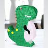 Piata Funny Piata for Birthday Party, Cinco De Mayo, Fiestas Decorations Party Favors (Dinosaur Green) view 3