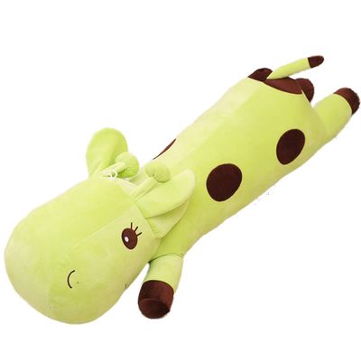 23.6 inch Soft Giraffe Plush Stuffed Animal Kawaii Squishy Plushies Large Hugging Pillow Cute Comfortable Cartoon Fluffy Toy Birthday Halloween Surprise Gifts for Kid Adult