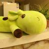 23.6 inch Soft Giraffe Plush Stuffed Animal Kawaii Squishy Plushies Large Hugging Pillow Cute Comfortable Cartoon Fluffy Toy Birthday Halloween Surprise Gifts for Kid Adult view 2