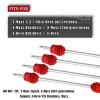 ARRCat Drive Shaft CVD Upgrades Parts for 1/10 T-Maxx/E-Maxx/Revo,4PCS Front Rear #45 Steel Axles Driveshafts Hop-up,Replace #5451R,Red view 2