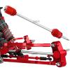 ARRCat Drive Shaft CVD Upgrades Parts for 1/10 T-Maxx/E-Maxx/Revo,4PCS Front Rear #45 Steel Axles Driveshafts Hop-up,Replace #5451R,Red view 4