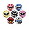 Kotaro Sentai Don Brothers 04 Mini Character Tin Badge, Box of 7 view 1