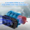 RC Car Cooling Fans 30mm 28000rpm Motors Fan with Metal Heatsink 3650 3660 540 550 Brushless Motor Update Parts for 1/10 RC Truck Diameter 36-38mm Brushless Motor view 2