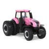 ERTL 1/64 Pink New Holland Genesis T8.380 Tractor with Rear Duals 13997 view 2